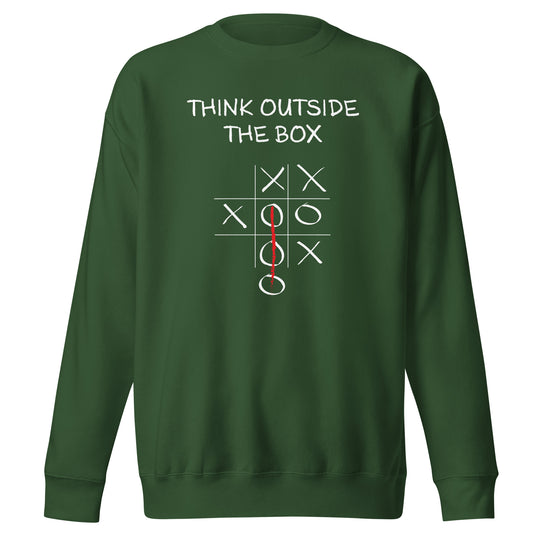 Think Outside the Box Premium Sweatshirt