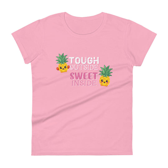 Sweet On The Inside Boxing Pineapple T-Shirt