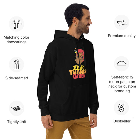 Zero Thanks Given Hoodie - Cause