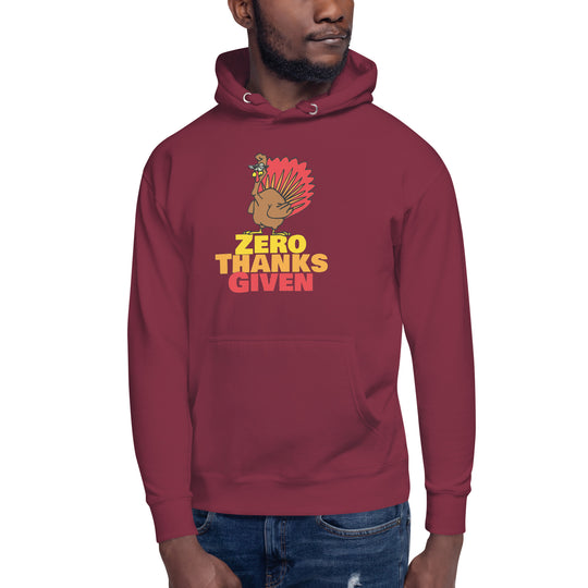 Zero Thanks Given Hoodie - Cause