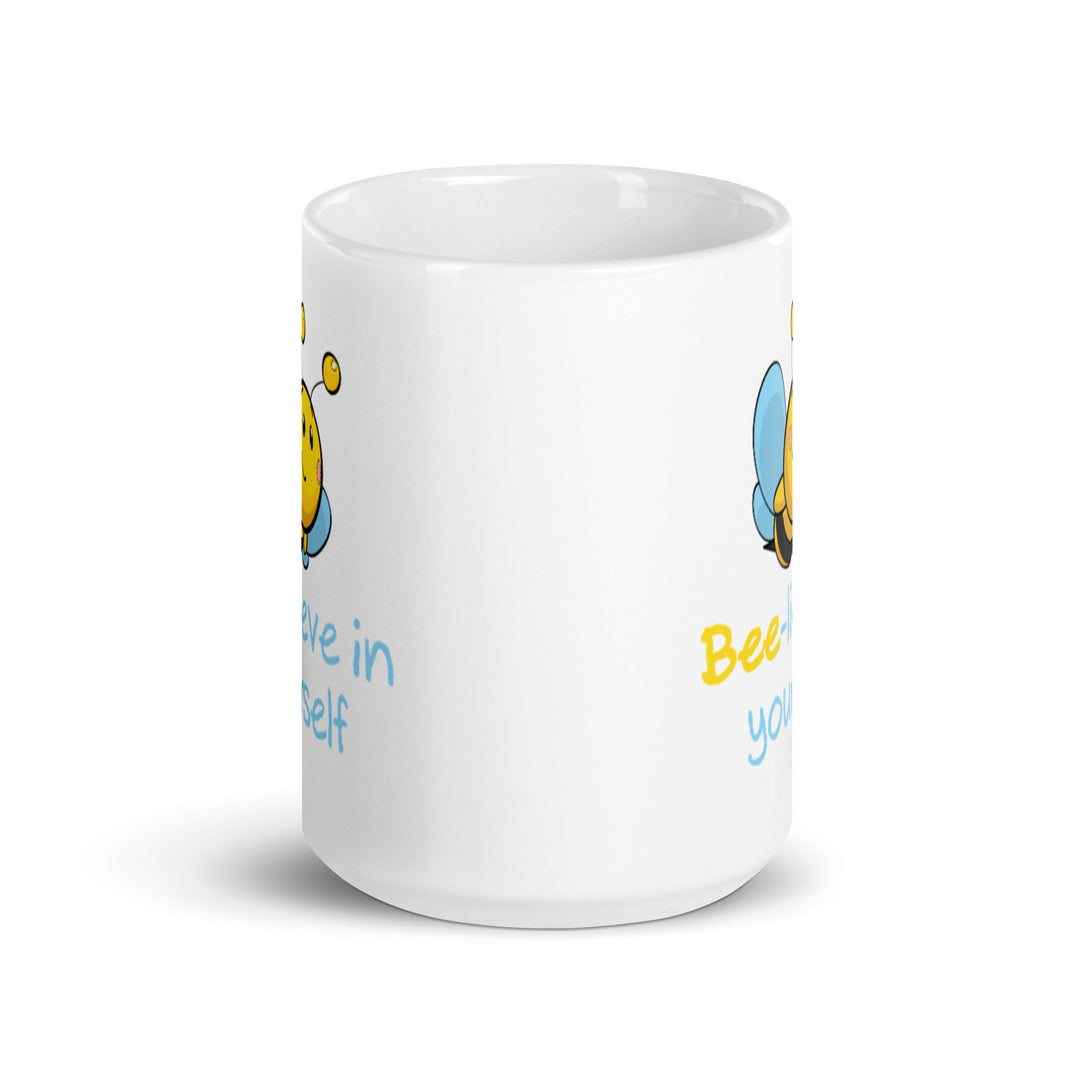 Bee-lieve In Yourself Mug, Double Sided - Cause